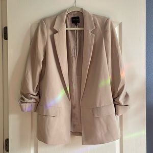 Cream colored blazer